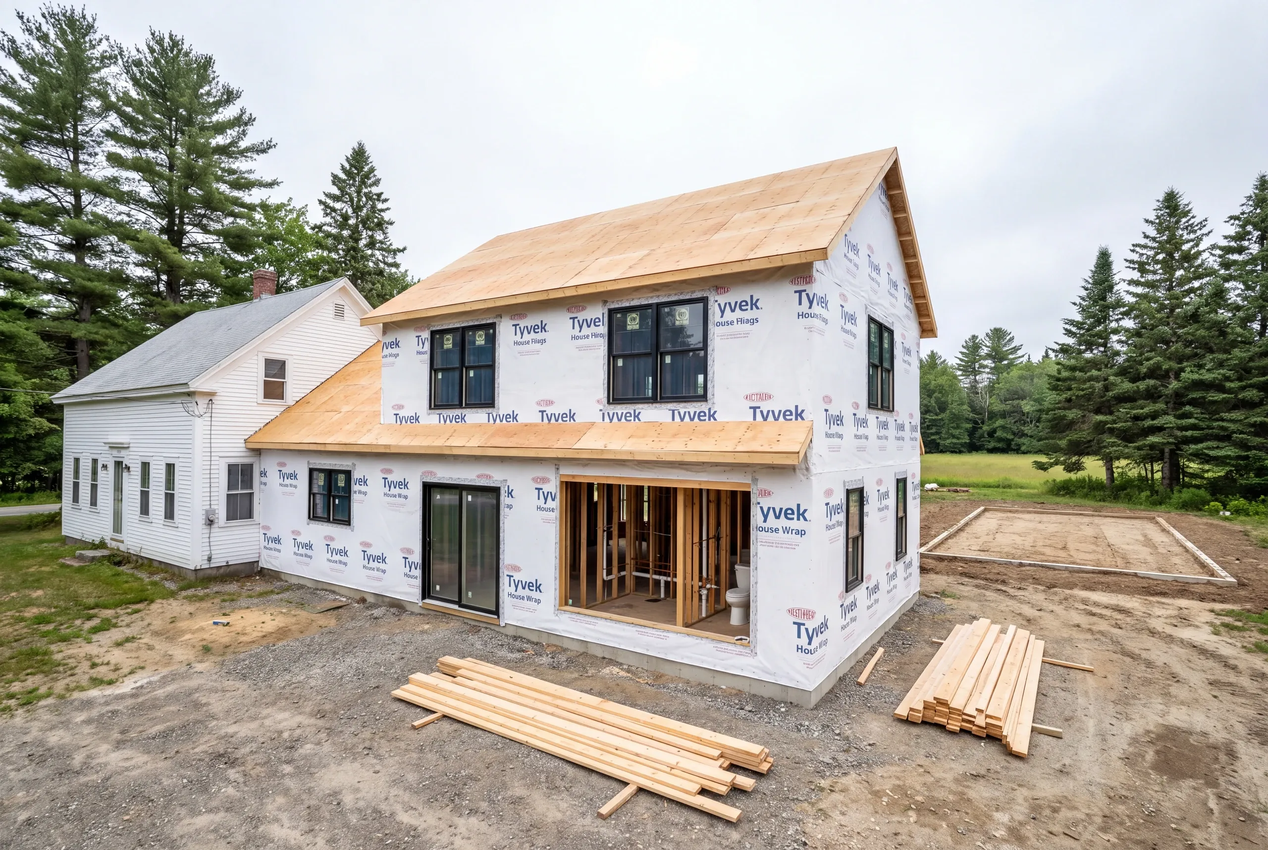 Septic field capacity confirmed before adding a bedroom and bath in Greene
