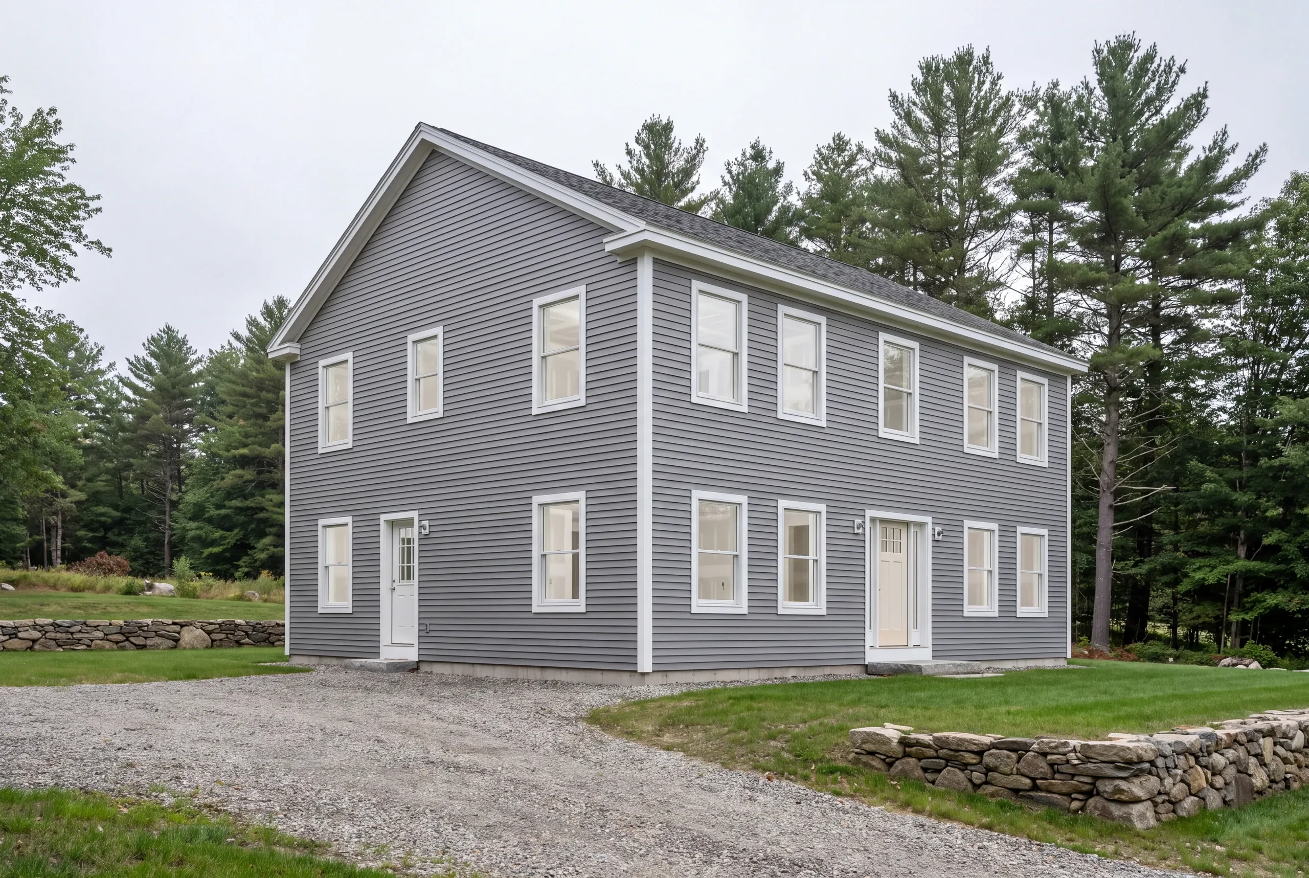 Bathroom remodeling underway in a Central Maine home