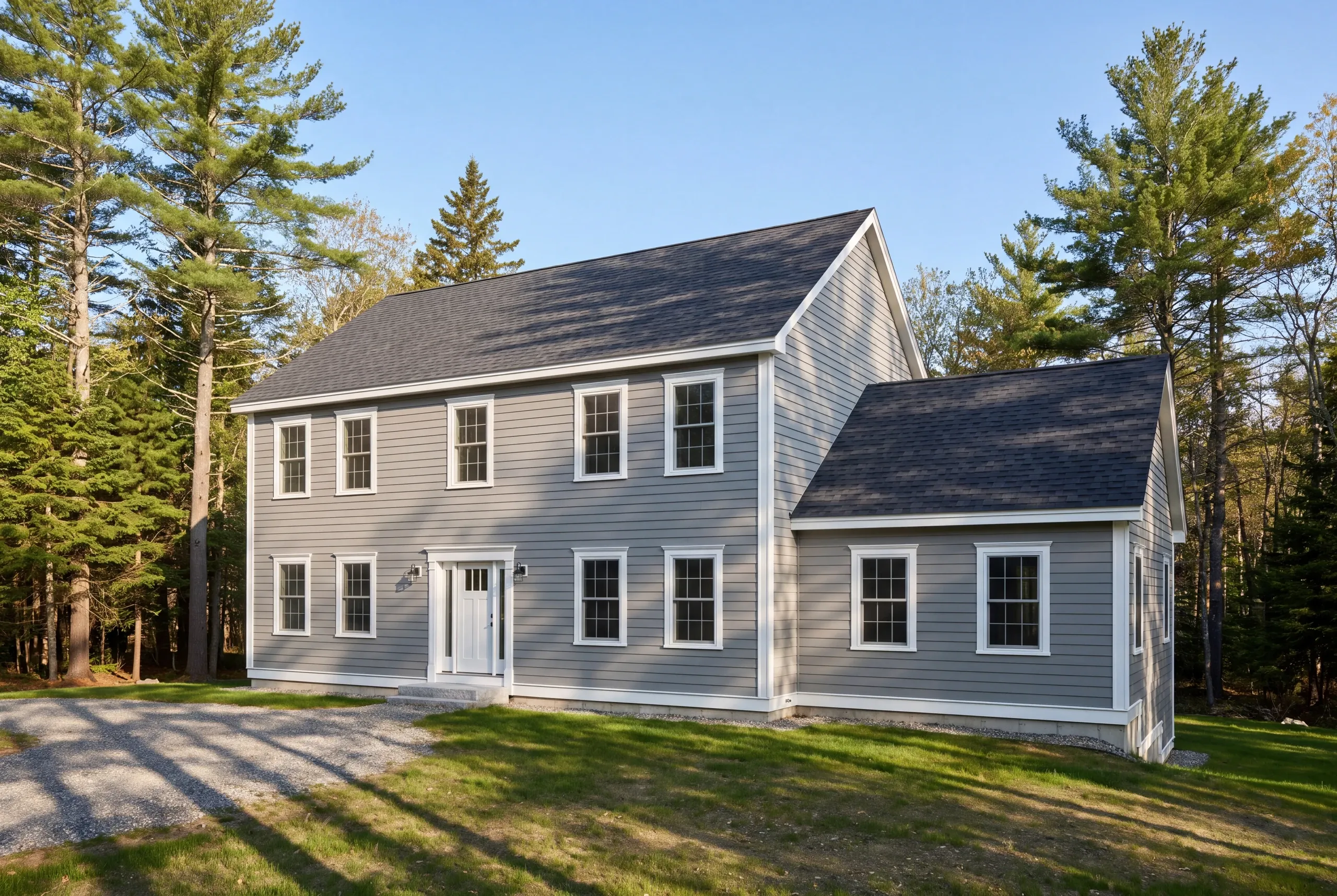 Working out the cost to build a house in Maine on a wooded building lot