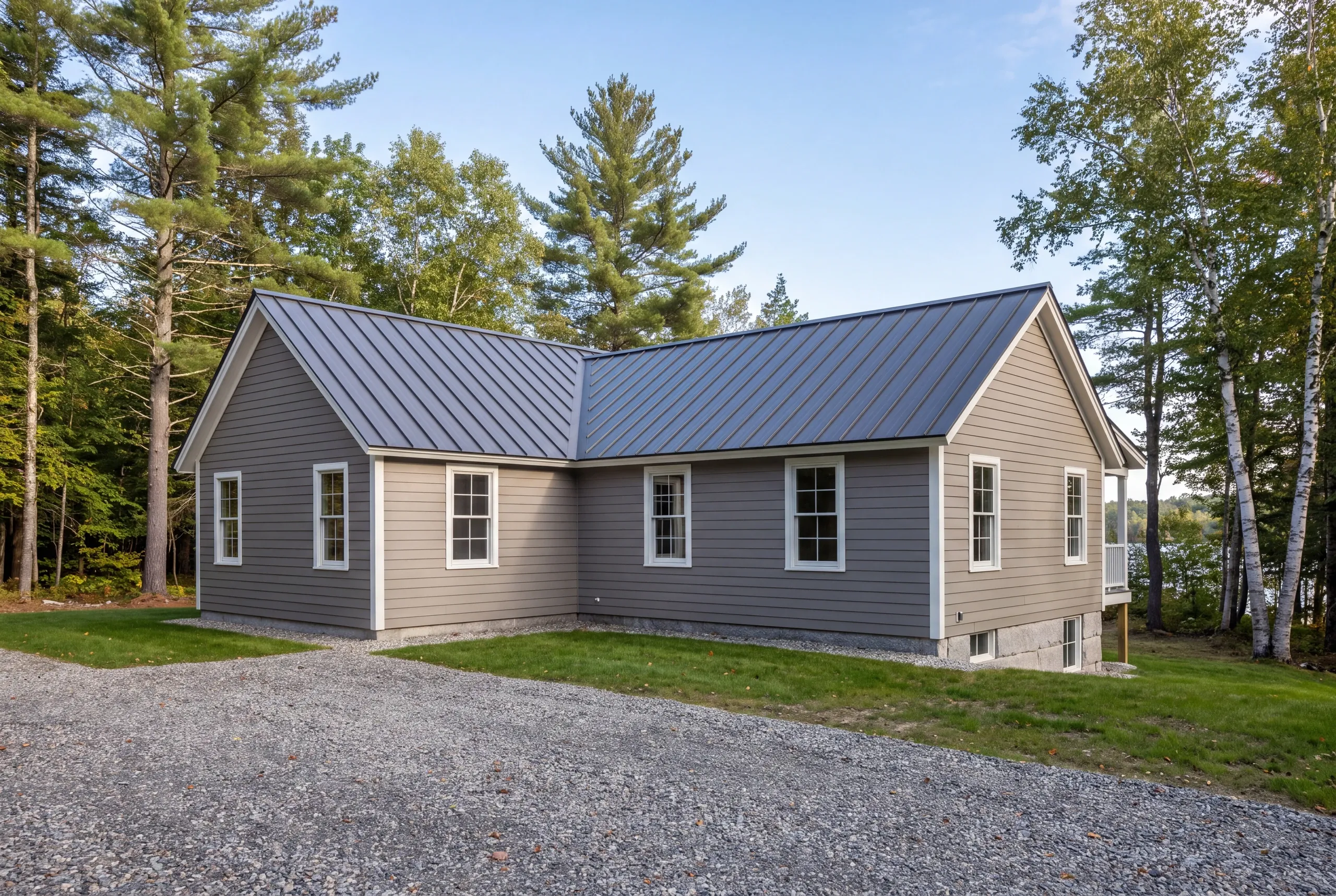 Long Pond camp in Belgrade converted to a year-round home with a new insulated envelope
