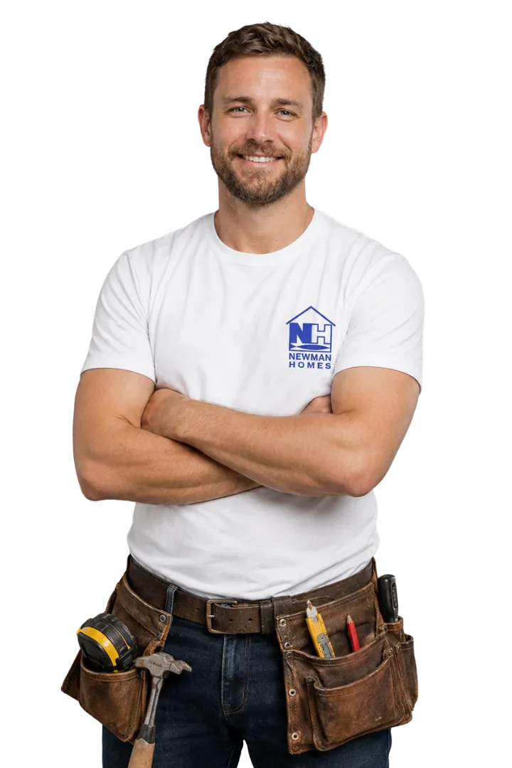 Newman Homes owner on the job in Central Maine