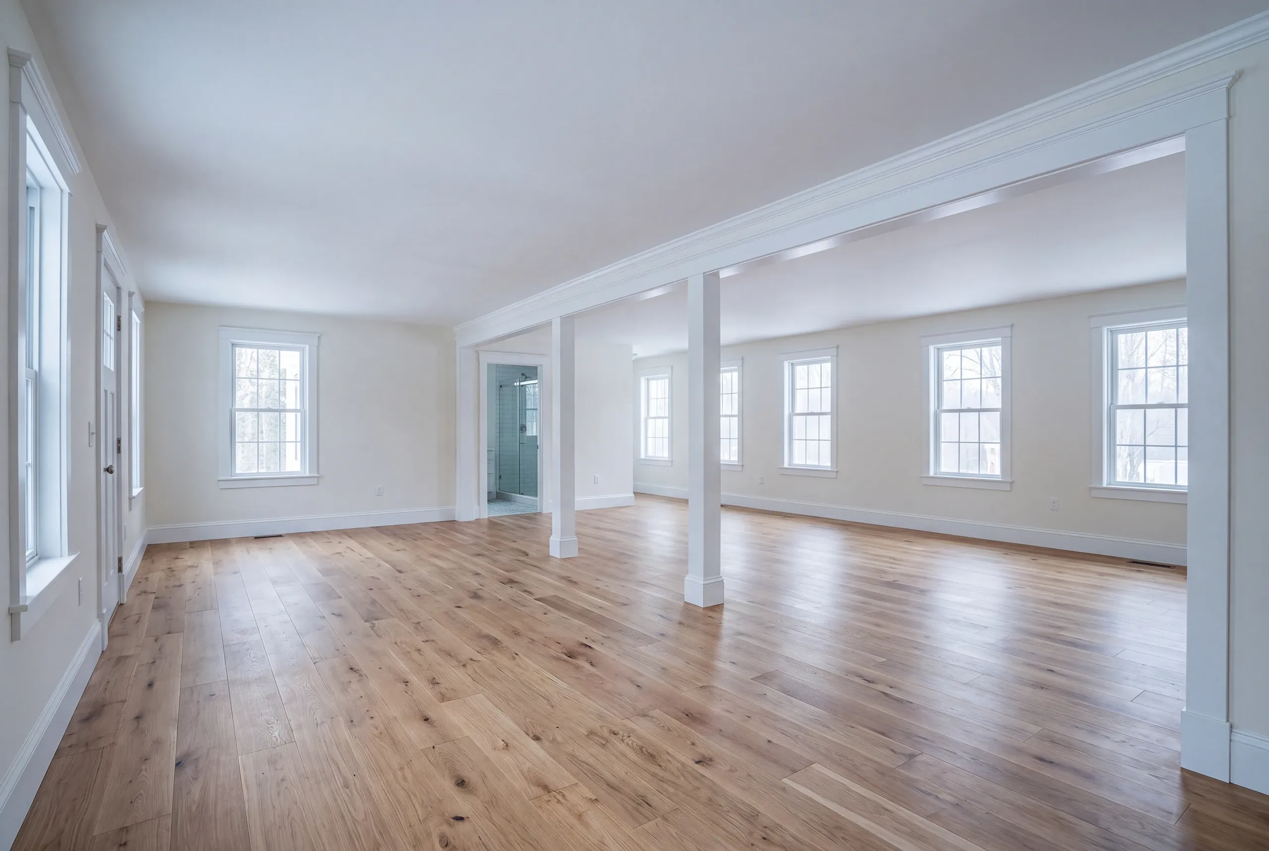 Home remodeling Alna, ME work inside a pre-1900 Sheepscot valley house