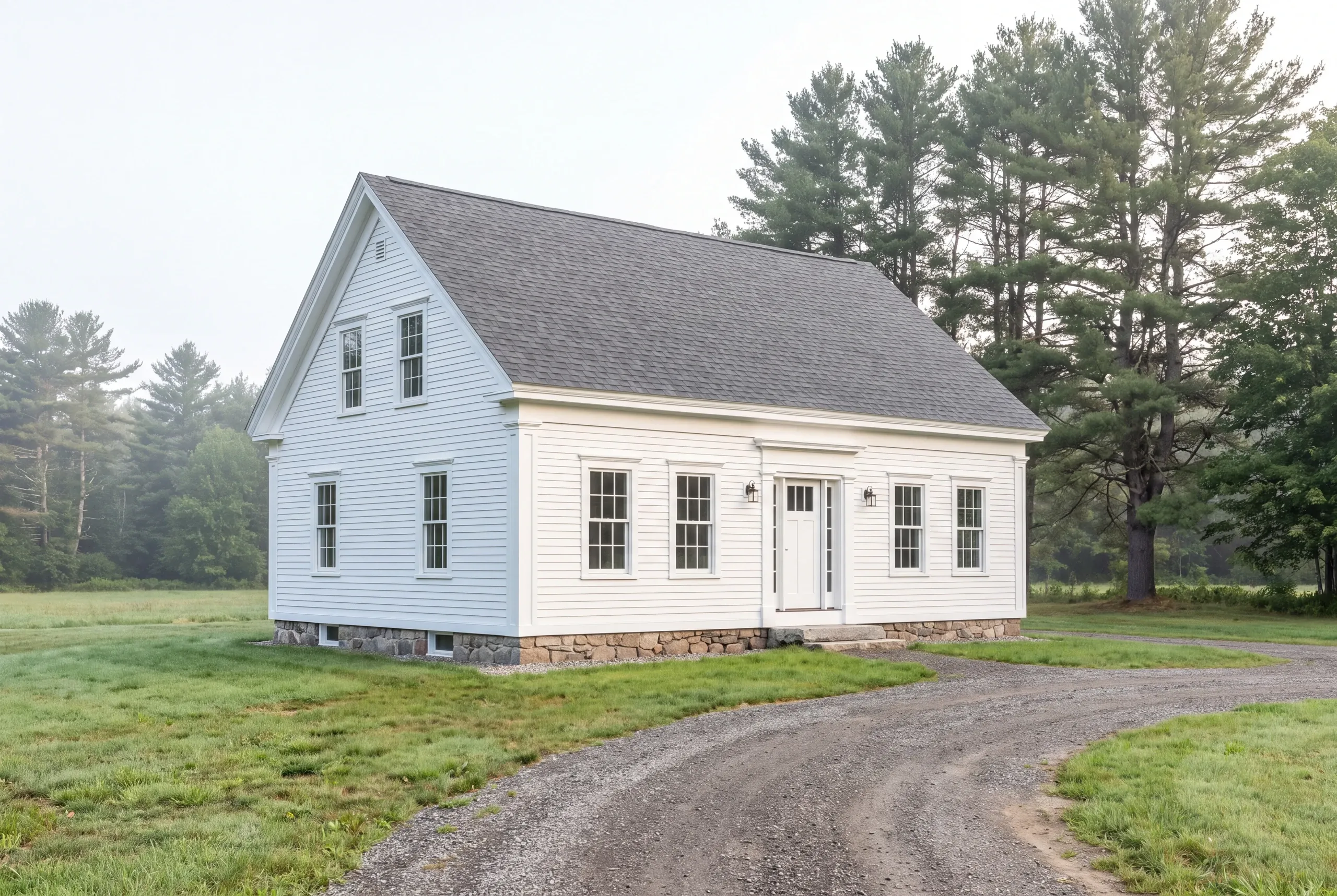 Home remodeling Farmington, ME project on a Sandy River intervale property