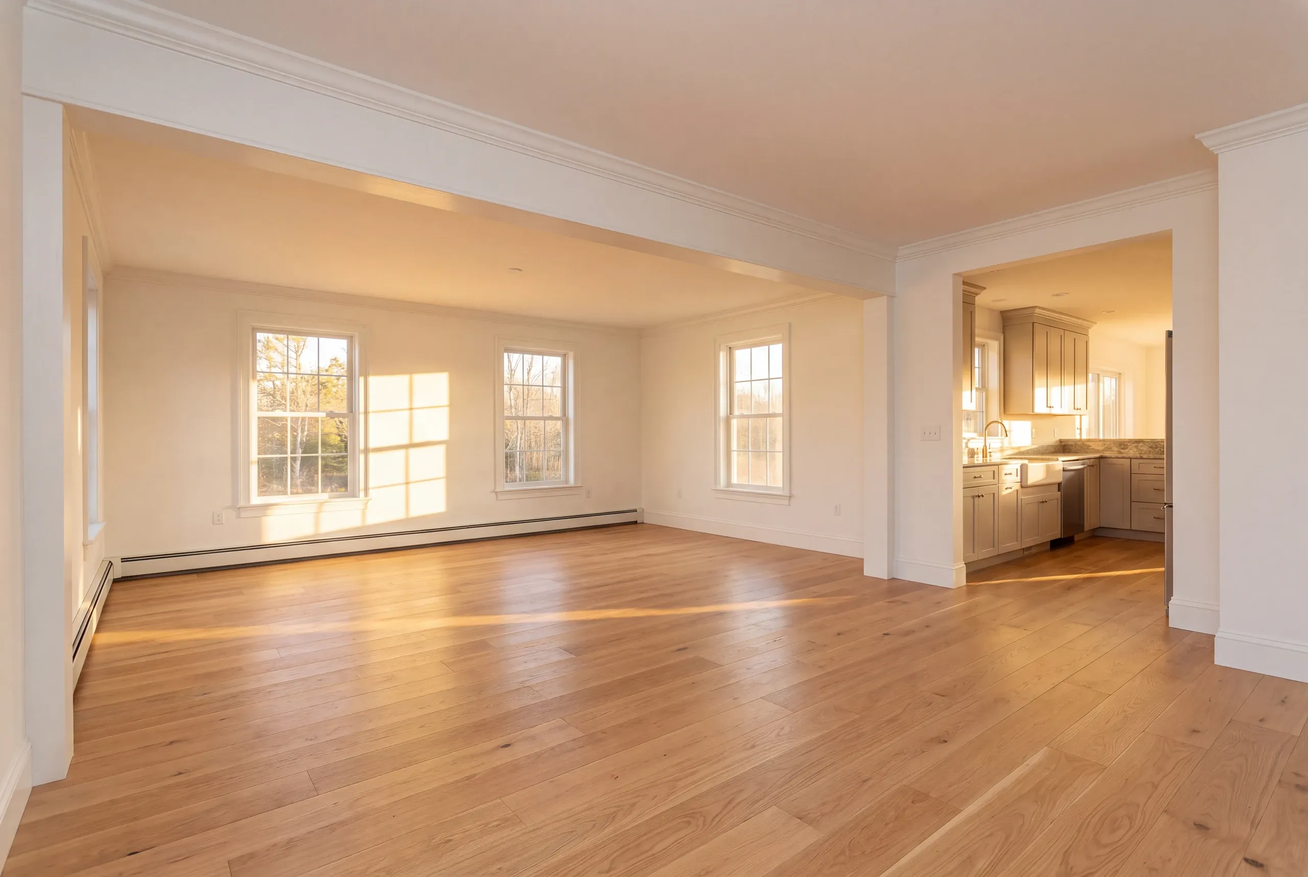 Builder pricing a multi-room scope in a Sidney farmhouse