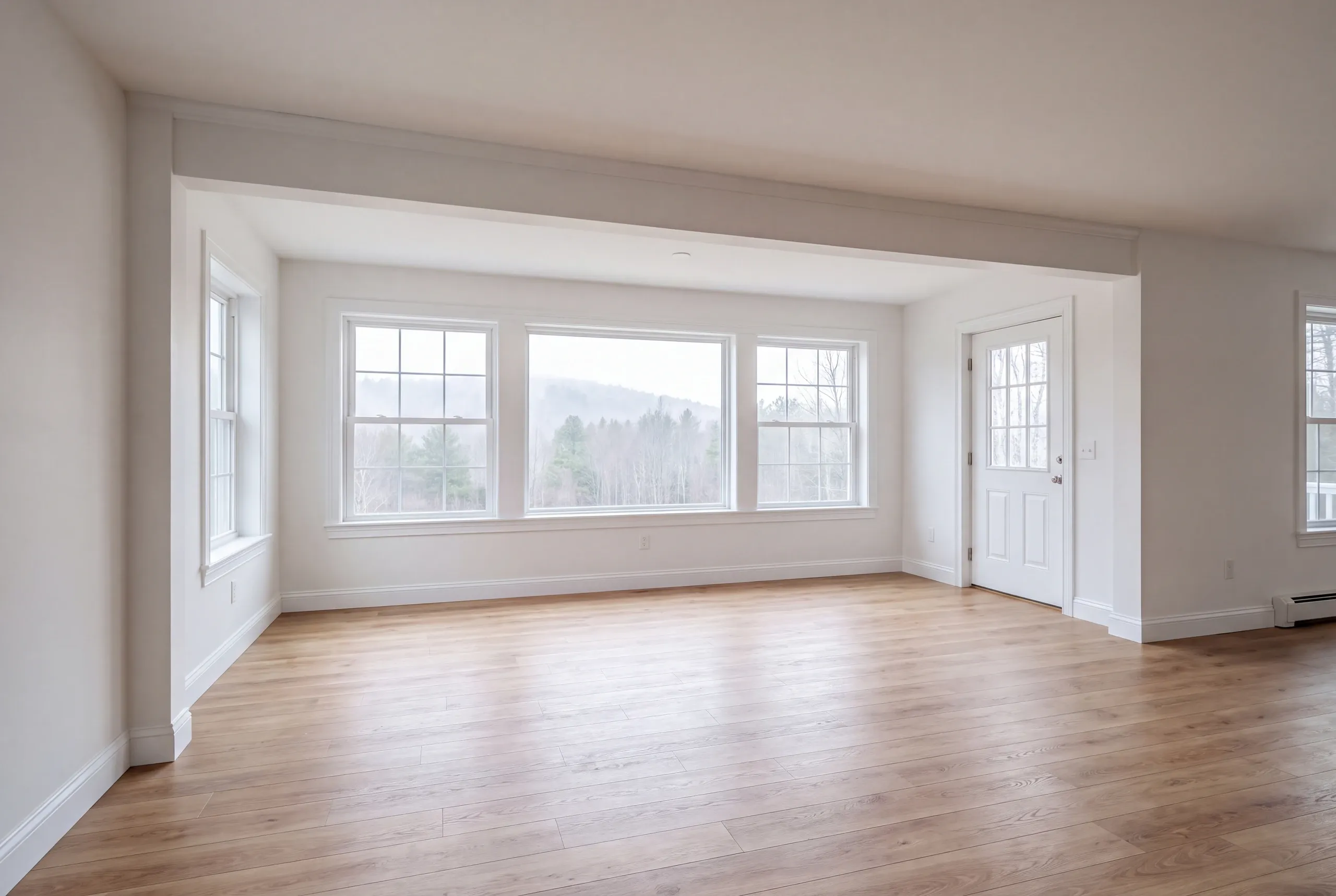 New windows installed during a Vienna home renovation